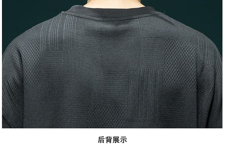 スウェットメンズ スウェットメンズ 立体模様のワイドシルエットスウェット