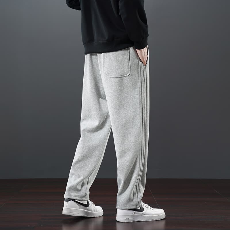 スウェットメンズ シンプルストレート スウェットパンツ