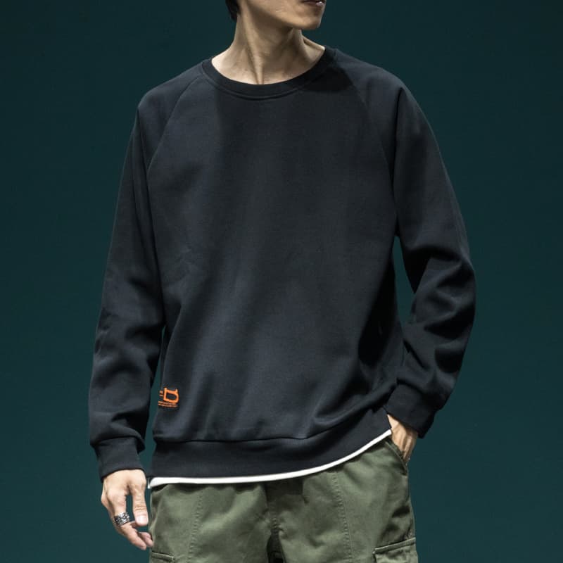 スウェットメンズ ゆったりシルエット リラックススウェット