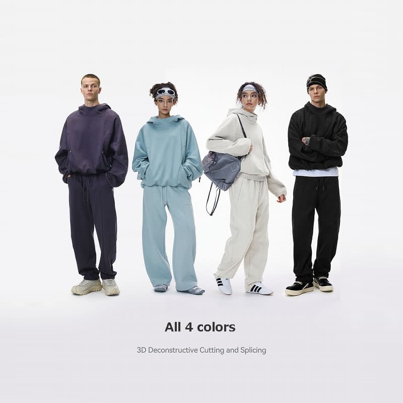 スウェットメンズ メンズ裏起毛スウェット上下セット厚手パーカー全4色