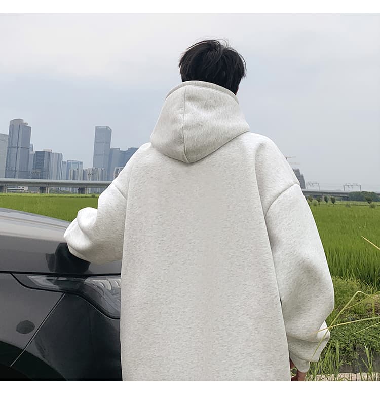 スウェットメンズ ストリート系 ゆったりパーカー