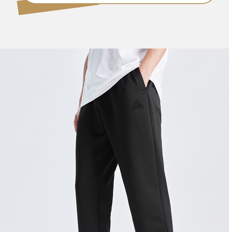 スウェットメンズ シンプルな裾リブスウェットパンツ