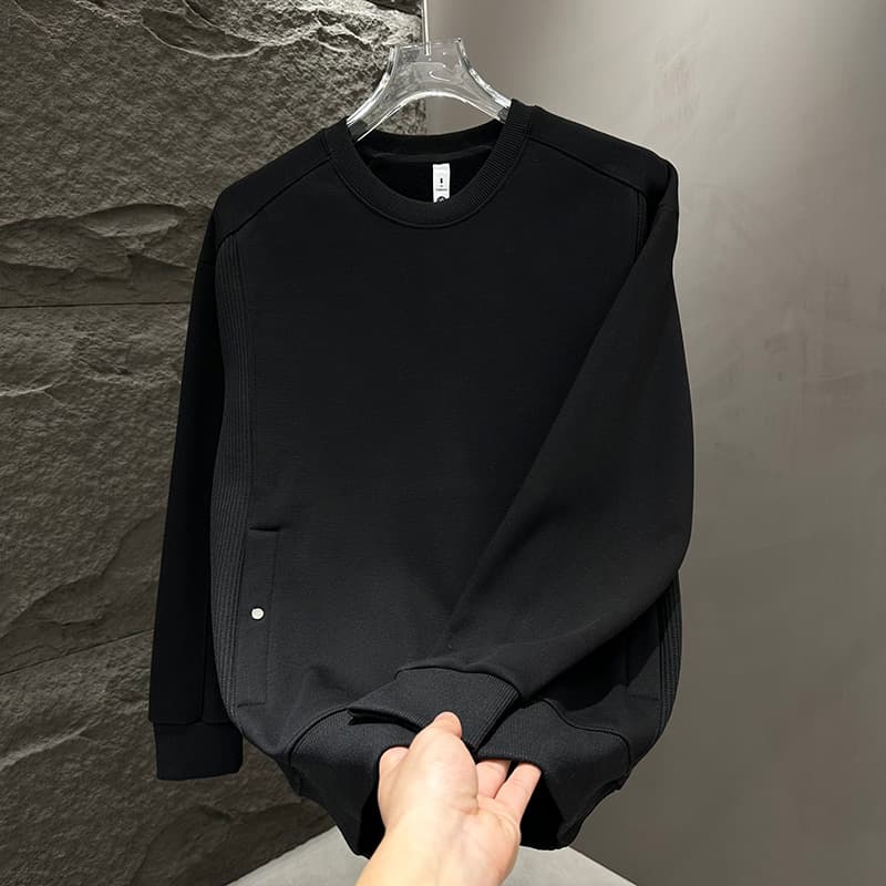 スウェットメンズ シンプル設計 ハイクオリティ 厚手スウェット