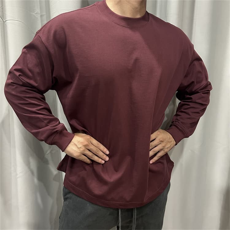 スウェットメンズ シンプルクルーネックスウェット